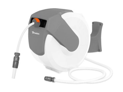 Automatický nástěnný naviják BRADAS WHITE LINE s hadicí 1/2 "- 20 m a příslušenstvím