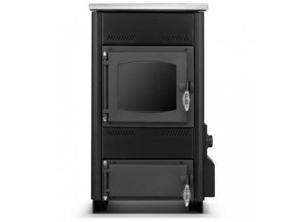 17055 sporak kotel s varnou deskou a vymenikem temy es 10 kw cerny