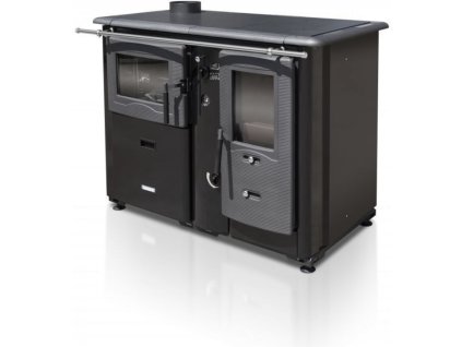 17958 teplovodni sporak na tuha paliva temy plus p 20 s troubou levy cerny