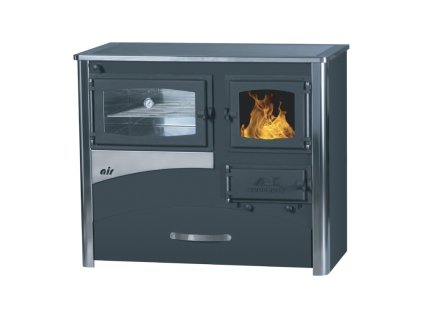 18601 sporak na tuha paliva concept 2 air 12kw inox leva