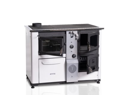 18820 sporak na tuha paliva s vymenikem temy pro p 25 s troubou bily levy