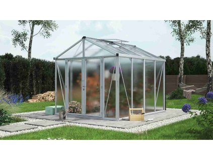 skleník VITAVIA ZEUS COMFORT 8100 PC 10 mm stříbrný LG281