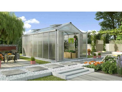 skleník VITAVIA ZEUS COMFORT 13800 PC 10 mm stříbrný LG275