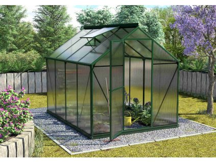 skleník VITAVIA TRITON 5000 PC 4 mm zelený LG3668  + základna VITAVIA TRITON 5000 zelená LG3677