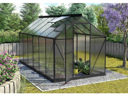 skleník VITAVIA TRITON 7500 PC 4 mm černý LG3692  + základna VITAVIA TRITON 7500 černá LG3698