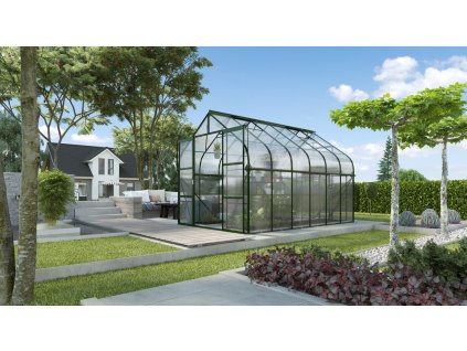 skleník VITAVIA DIANA 9900 PC 4 mm zelený LG4233  + základna VITAVIA DIANA 9900 zelená LG4252