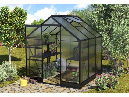 skleník VITAVIA APOLLO 3800 PC 6 mm černý LG4398
