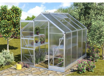 skleník VITAVIA APOLLO 5000 PC 4 mm stříbrný LG4399