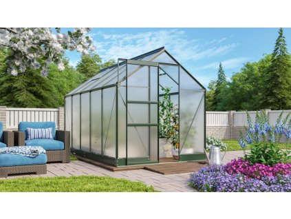skleník VITAVIA APOLLO 6200 PC 6 mm zelený LG4410