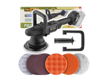 8621 aku lesticka procraft pm22bb bez baterie a nabijecky pm22bb