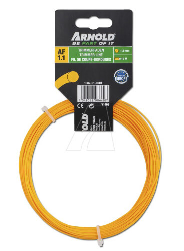 ARNOLD (Stanley Black & Decker) Arnold AF 1.1 - vyžínací struna, 1,3 x 15 m, kulatá