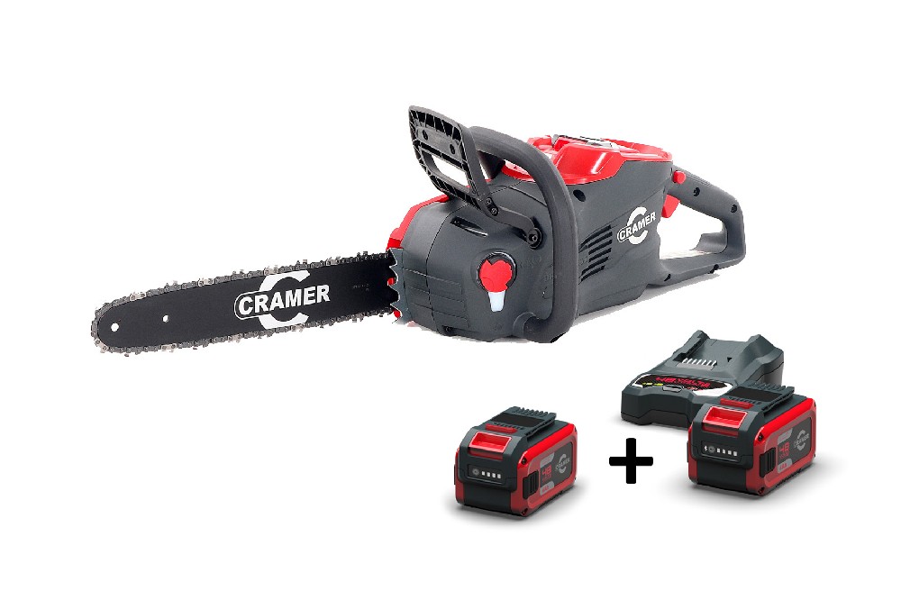 CRAMER 48CS18K4 SET akumulátorová řetězová pila (včetně nabíječky a 4,0 Ah akumulátoru)