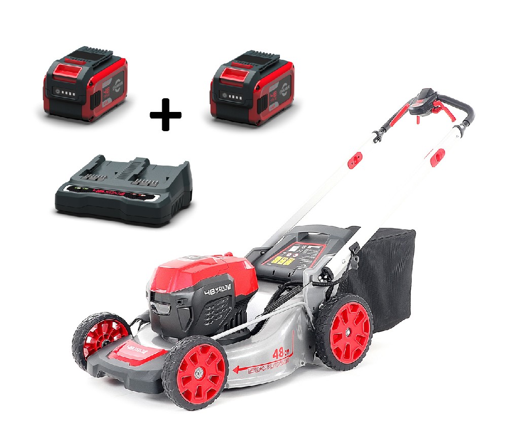 CRAMER 48LM48SPK4 SET akumulátorová sekačka (včetně nabíječky a 4,0 Ah akumulátoru)