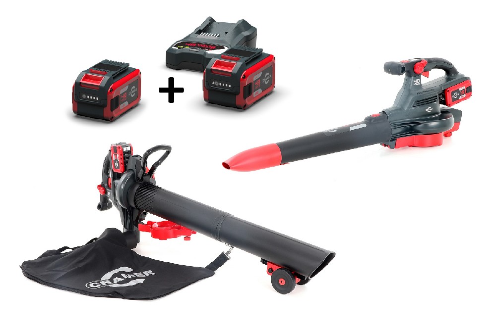 CRAMER 48BV800K SET (včetně nabíječky a 4,0 Ah akumulátoru)