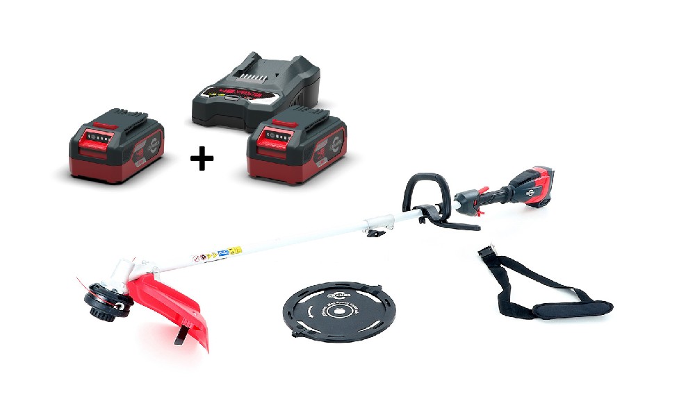 CRAMER 48TX10K2 SET akumulátorový vyžínač (včetně nabíječky a 4,0 Ah akumulátoru)