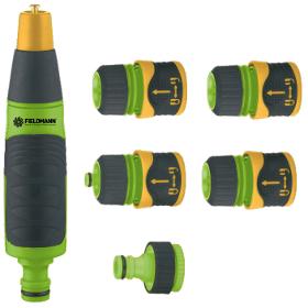 FIELDMANN FZH 9006 - sada pro hadice 3/4" (postřikovač, šroubení a rychlospojky)
