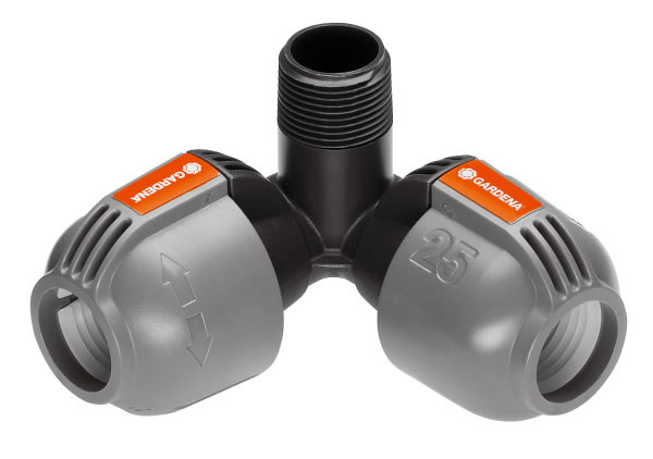 GARDENA Germany GARDENA rohová přípojka 25 mm x vnější závit 3/4"