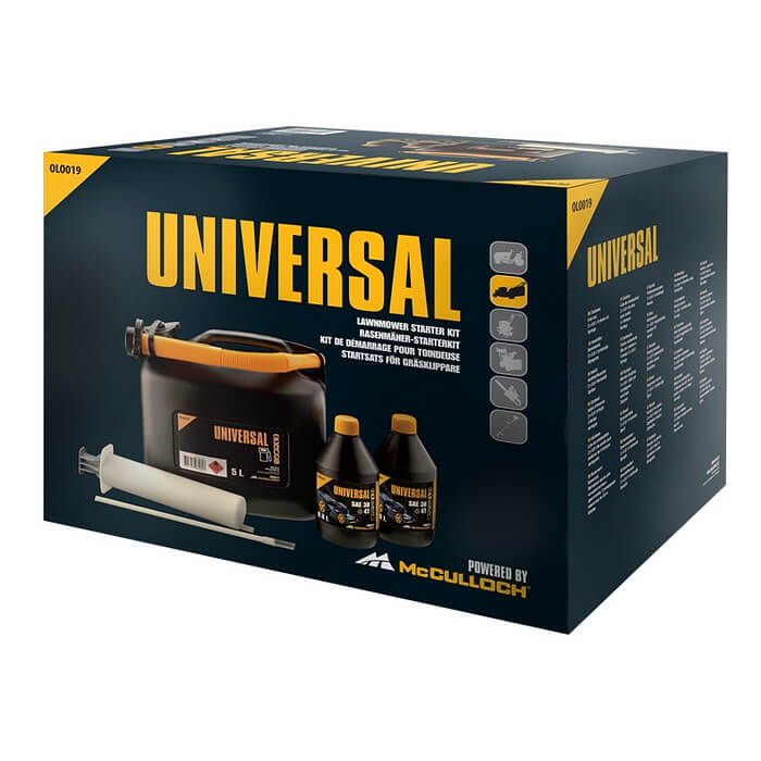 Husqvarna UNIVERSAL UNIVERSAL - sada pro 4-taktní motory (2x olej 4-takt 0,6l / kanystr 5l / odsávačka)
