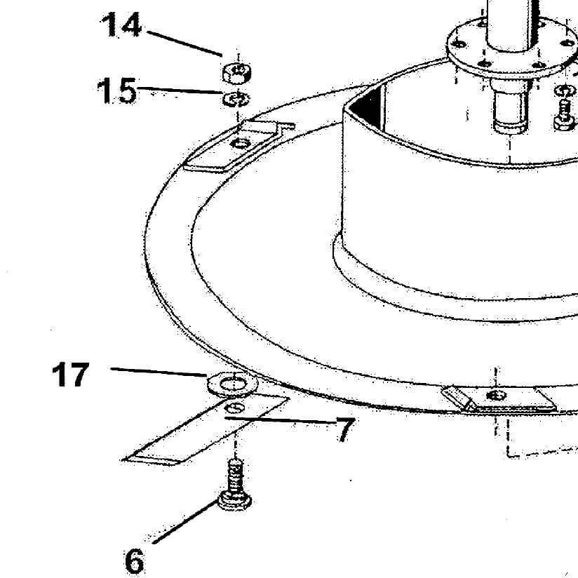 Motor Jikov Green Motor Jikov - šroub nože Agama / Stella / BDR