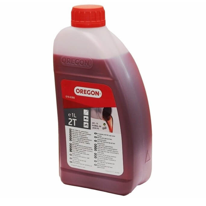 OREGON 2T - olej pro 2-taktní motory, červený, 1l