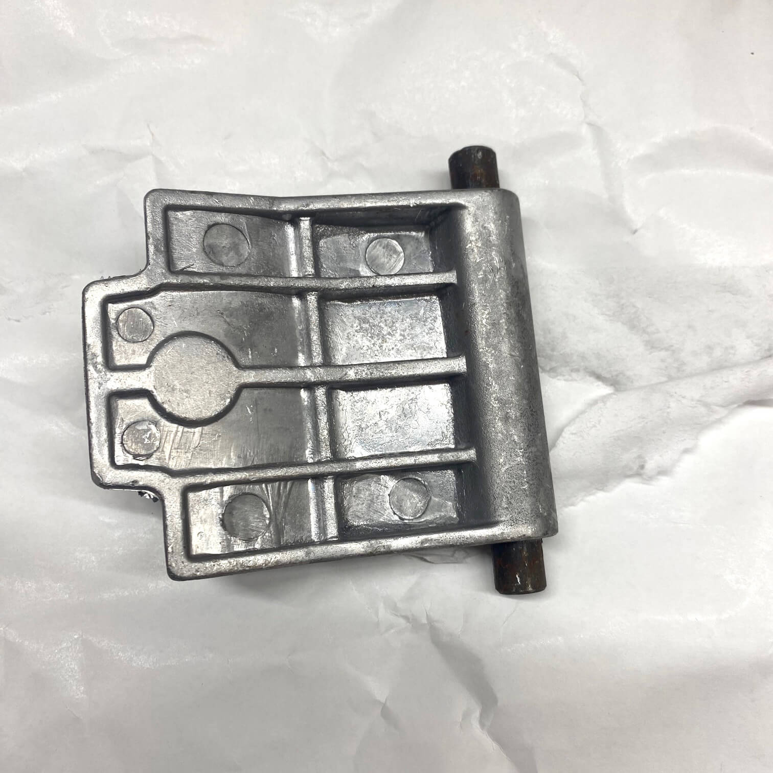 Riwall PRO / Scheppach - přítlačná deska pro válcový drtič RES 2844 B / RES 3044 B / RES 3044 / GS60