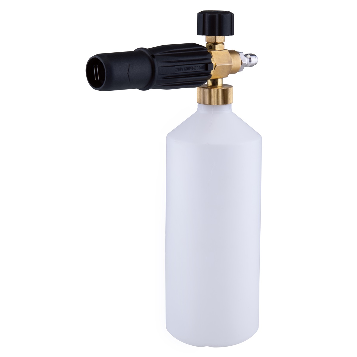 Riwall PRO Profesionální napěňovač 1000 ml s mosazným tělem a regulací (RPPW 207 SET) -