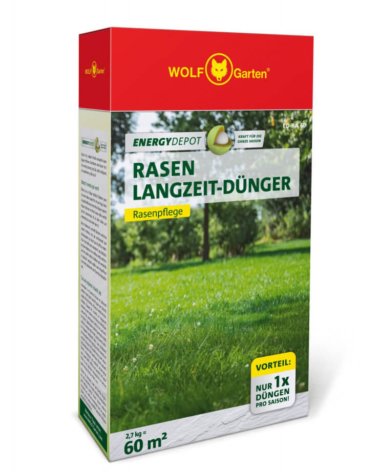 WOLF-Garten ENERGY Depot ED-ED-RA 60 dlouhodobé hnojivo pro trávník 2,7 kg