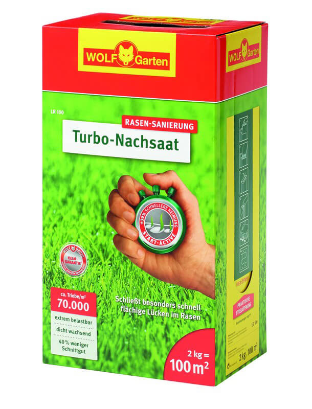 WOLF-Garten SR 100 - travní osivo na dosev