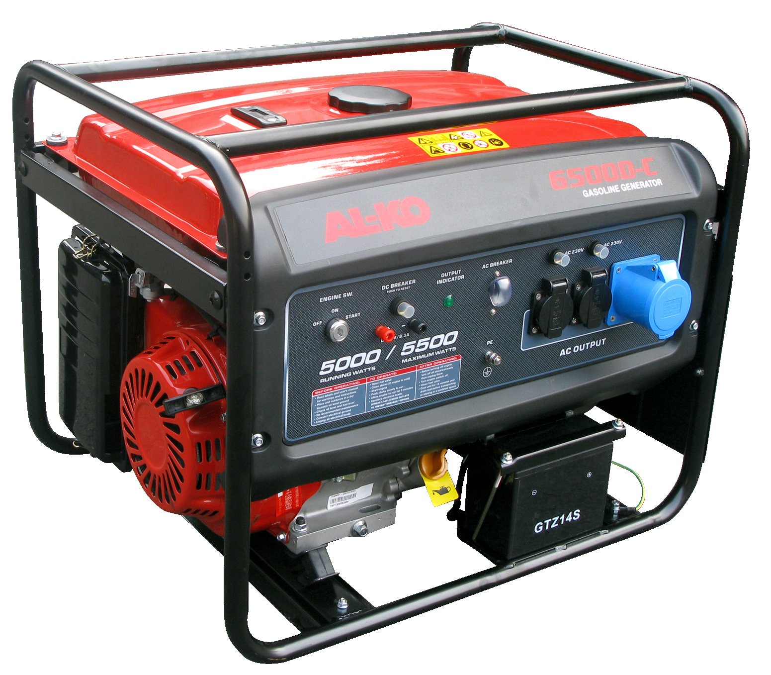 AL-KO 6500 D-C - elektrocentrála