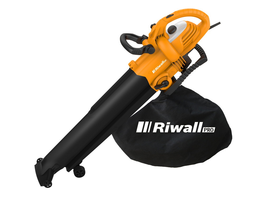 Riwall PRO REBV 3000 - elektrický vysavač / foukač 3 000 W
