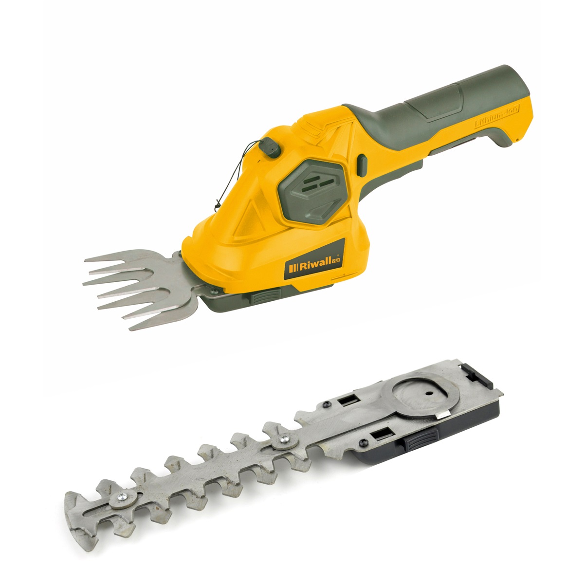 Riwall PRO RASH 1236 - akumulátorové nůžky 3,6 V na trávu a keře