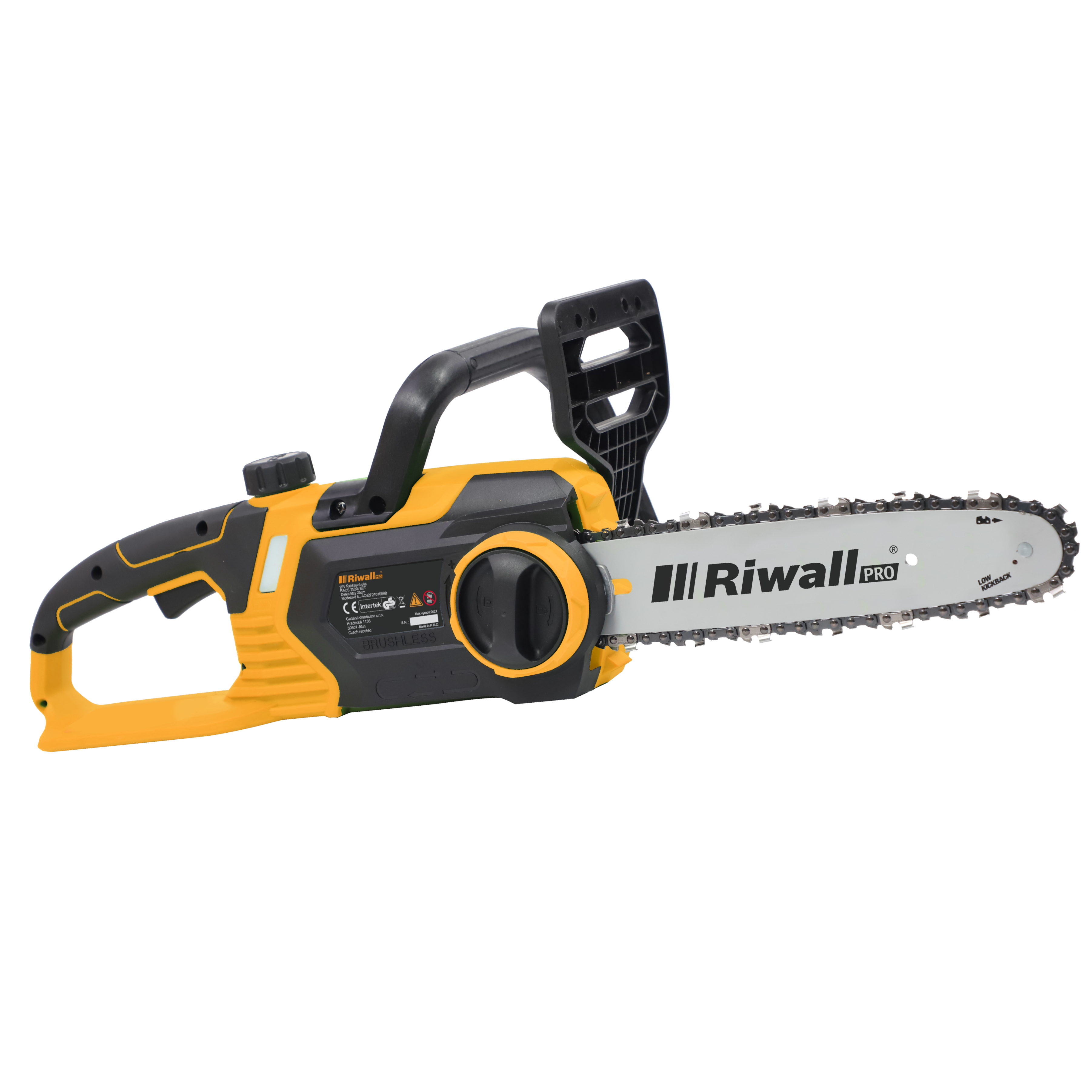 Riwall PRO RACS 2520i 20V - akumulátorová řetězová pila (bez akumulátoru a nabíječky)