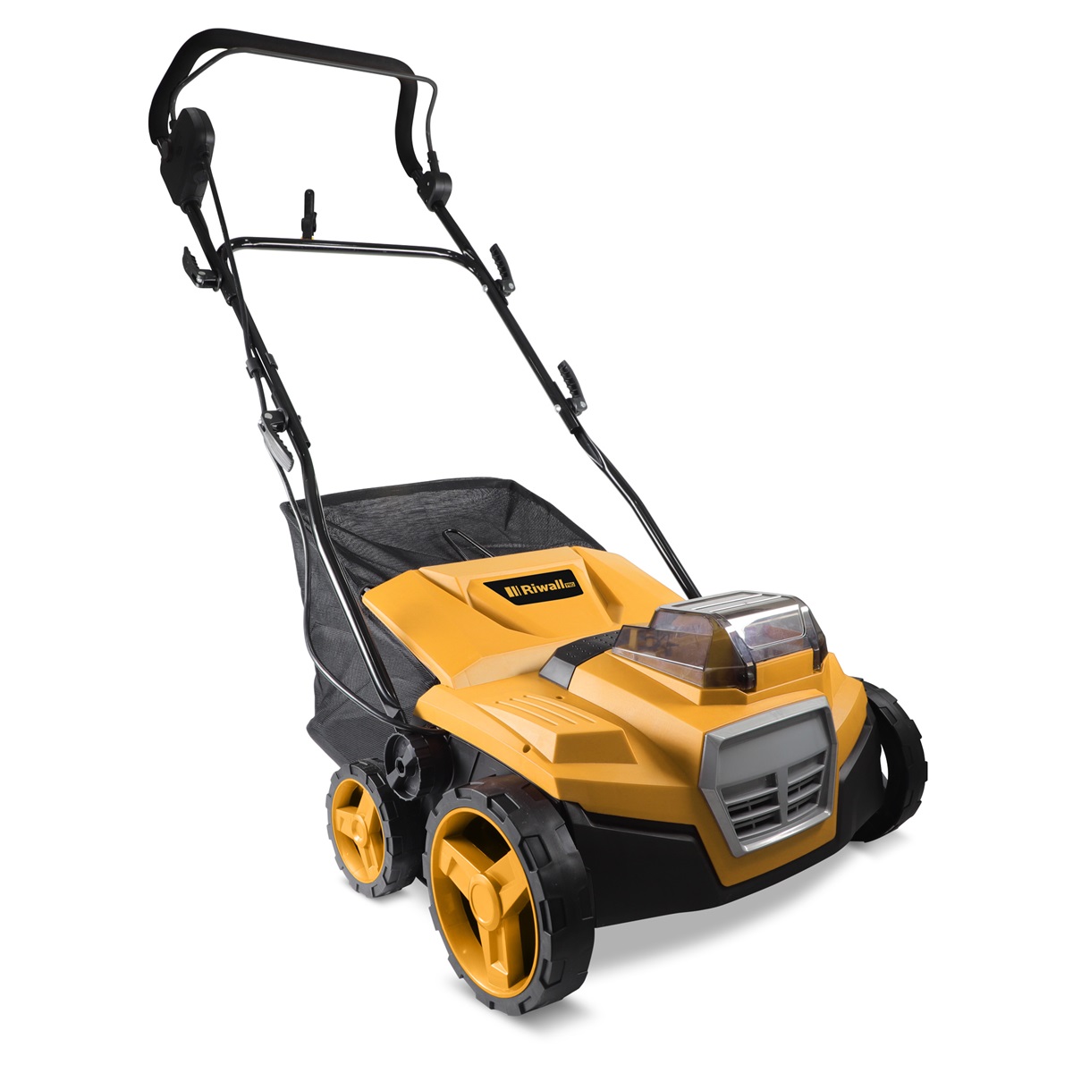 Riwall PRO RAV 3820i 2x20V - akumulátorový  travní provzdušňovač (bez akumulátoru a nabíječky)