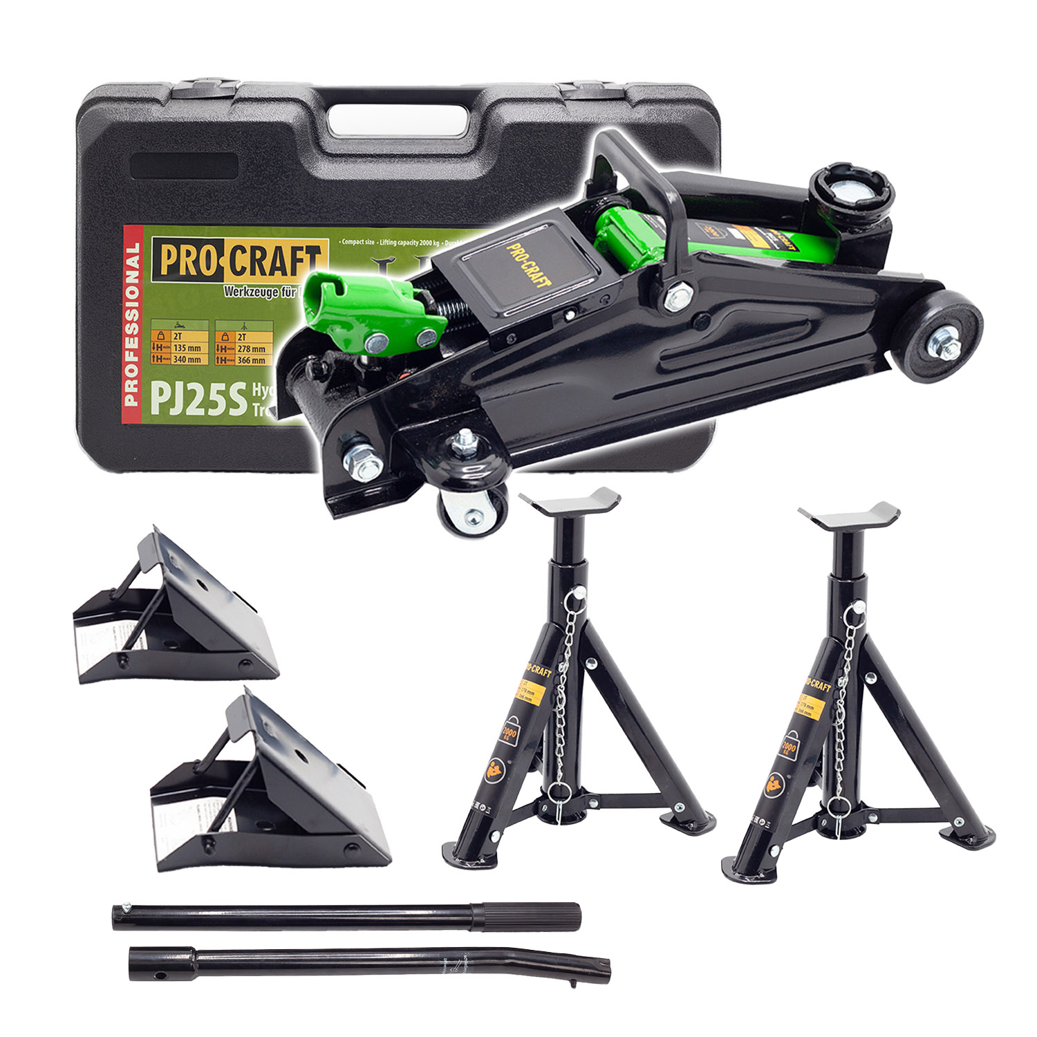 Procraft PJ25S - hydraulický zvedák pojízdný