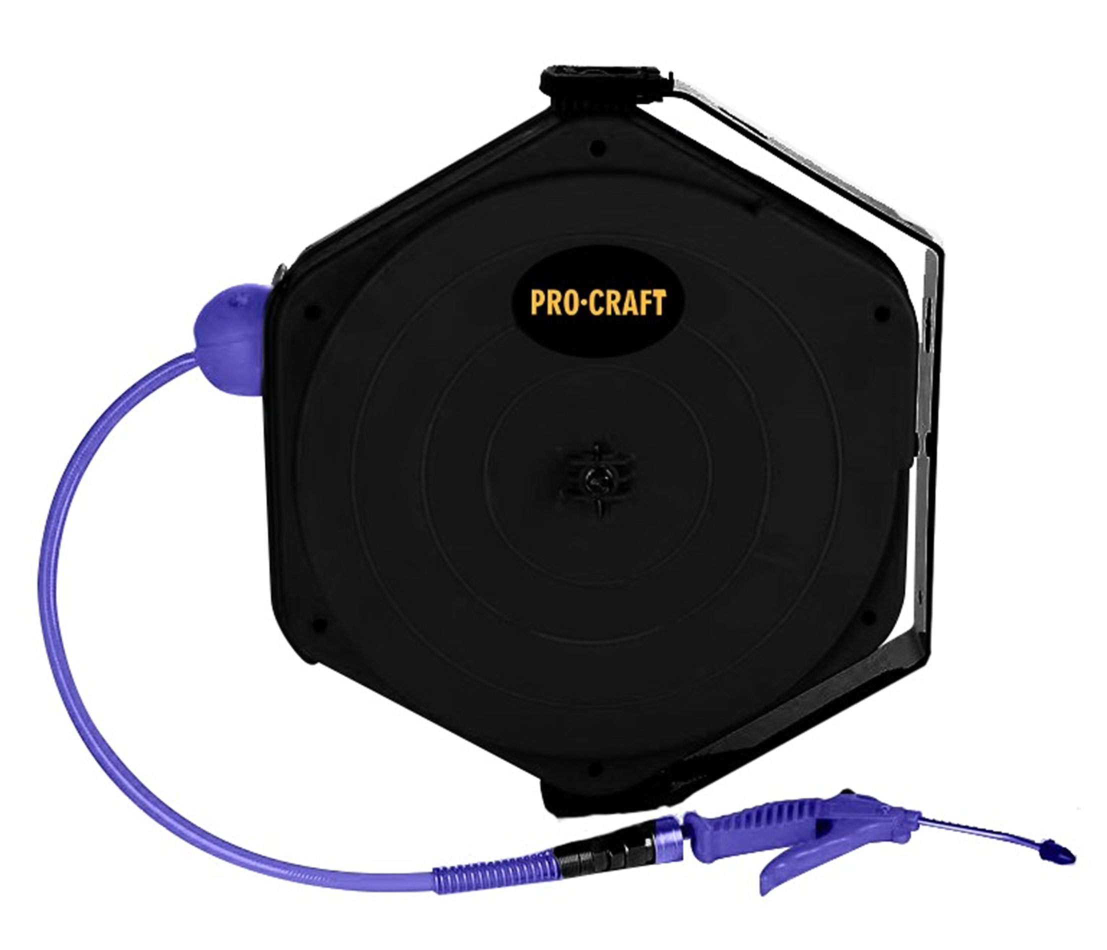 Procraft HR10 - samonavíjecí buben s hadicí na stlačený vzduch, 10m