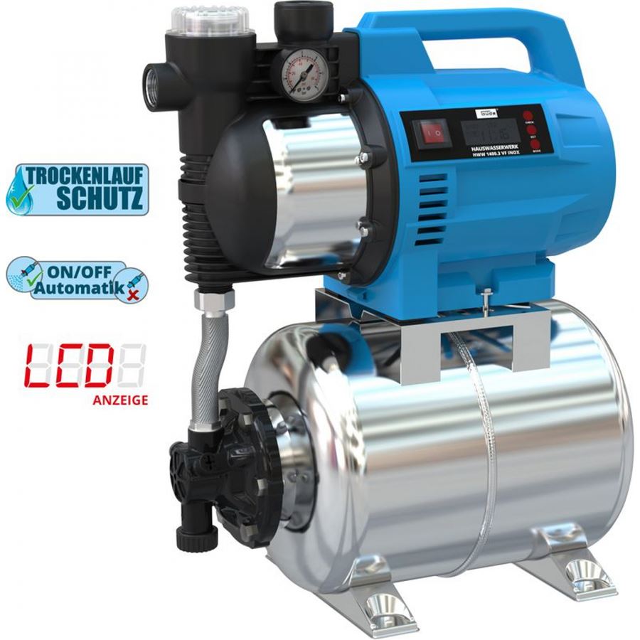 GüDE GMBH Güde HWW 1400.3 VF INOX - domácí vodárna