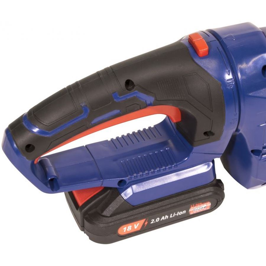 Produktové foto GüDE GMBH Güde HS 18-201-05 18V - akumulátorový plotostřih (s 2,0 Ah akumulátorem a nabíječkou)