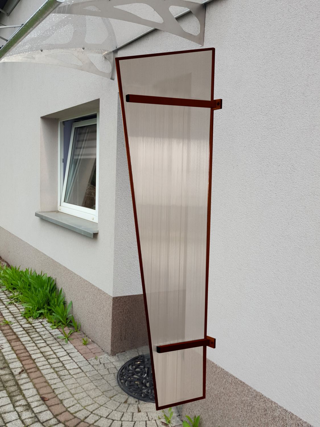 LANIT PLAST, s.r.o. boční stěna LANITPLAST UNI hnědá / PC LG1495