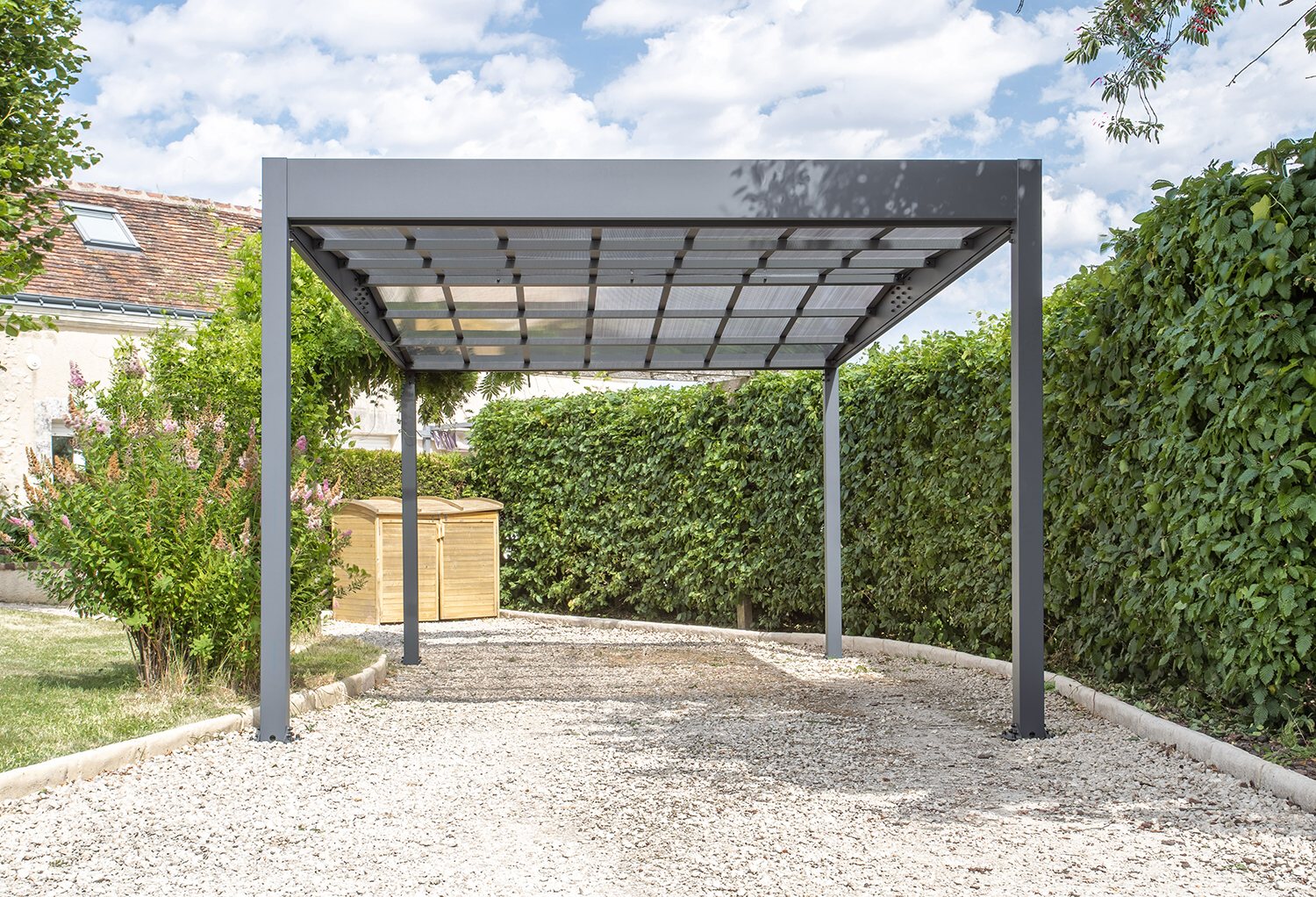 LANIT PLAST, s.r.o. kovový přístřešek / carport TRIGANO JARDIN LIBECCIO LG2463