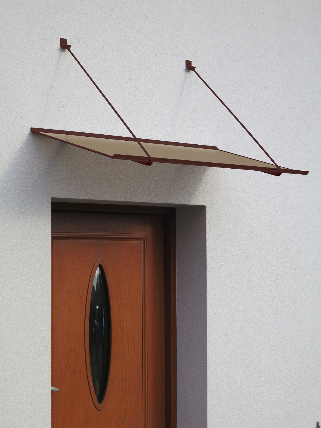 LANIT PLAST, s.r.o. stříška nad dveře LANITPLAST SP1 120/70 hnědá LG2466