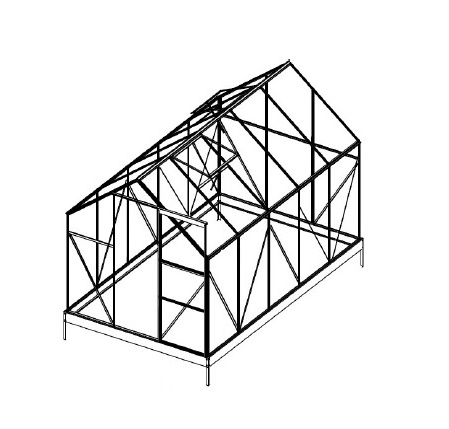 LANIT PLAST, s.r.o. náhradní prosklení pro skleník LANITPLAST PLUGIN 6x10 PC 4 mm LG3054
