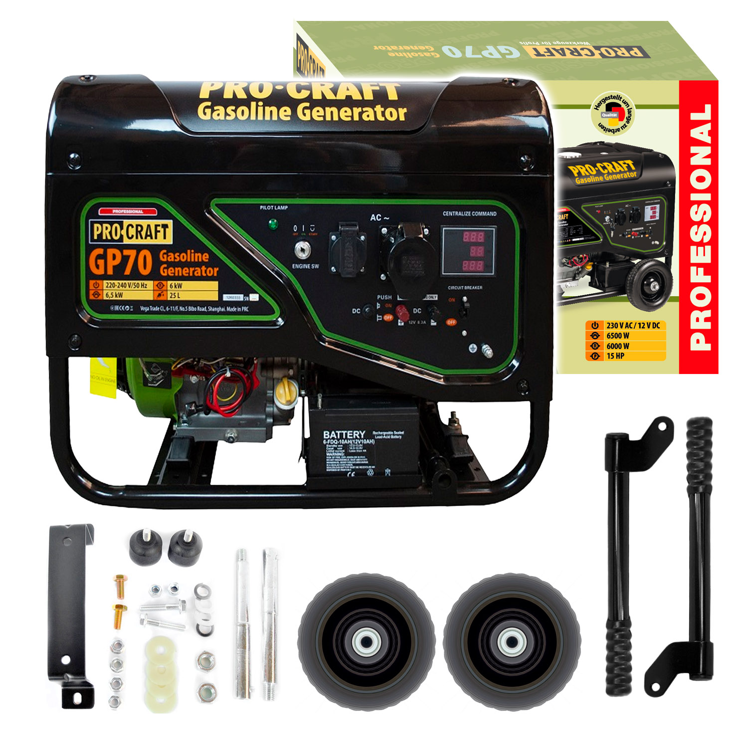 Procraft GP70 - elektrocentrála