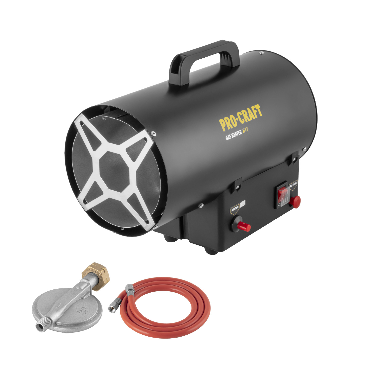 Procraft H17 - plynové horkovzdušné topidlo