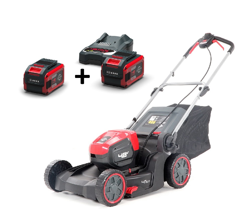 CRAMER 48LM41K4 48V SET - akumulátorová sekačka (s 4,0 Ah akumulátorem a nabíječkou)