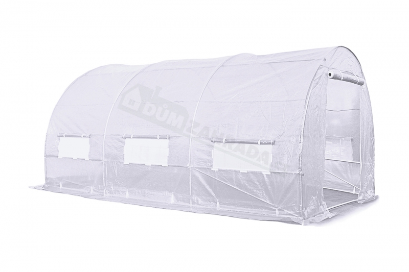 Zahradní fóliovník 2x4m VespaGarden - bílý