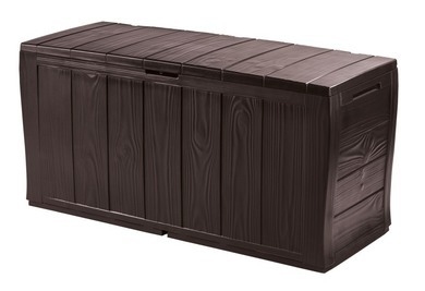 Keter Sherwood - zahradní úložný box 270 L - 117 x 45 x 57,5 cm - Brown