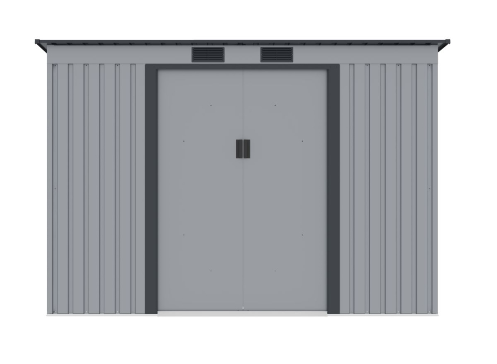 VespaGarden Zahradní domek PRESCOT C - 261x181x176cm, 4,72m2, světle šedý