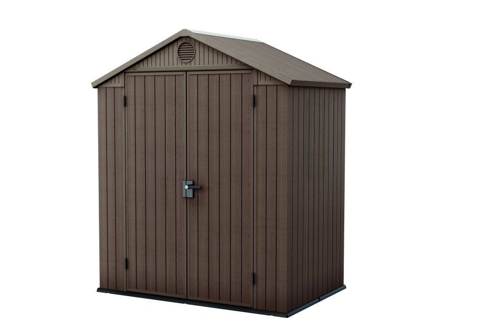 Zahradní domek Keter Darwin 6x4 - 190 x 221 x 121 cm - Brown