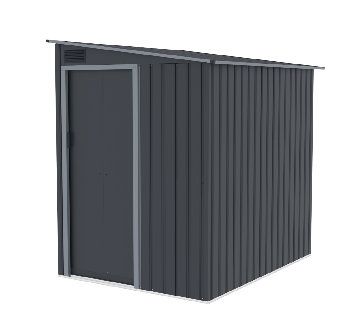 LANIT PLAST, s.r.o. plechový domek LANITPLAST WANDHAUS 56 ANTRACIT LG4362