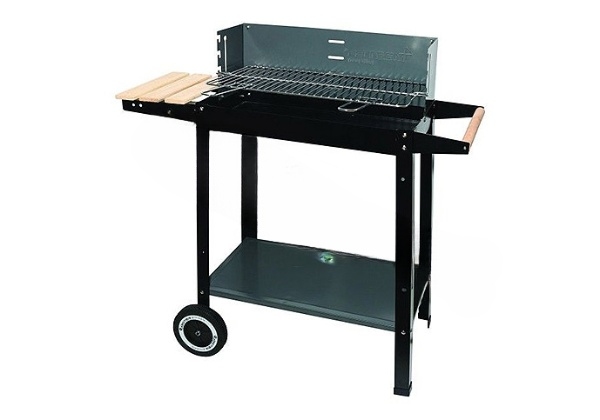 Floraland Zahradní gril s boční policí - Master Grill MG 909